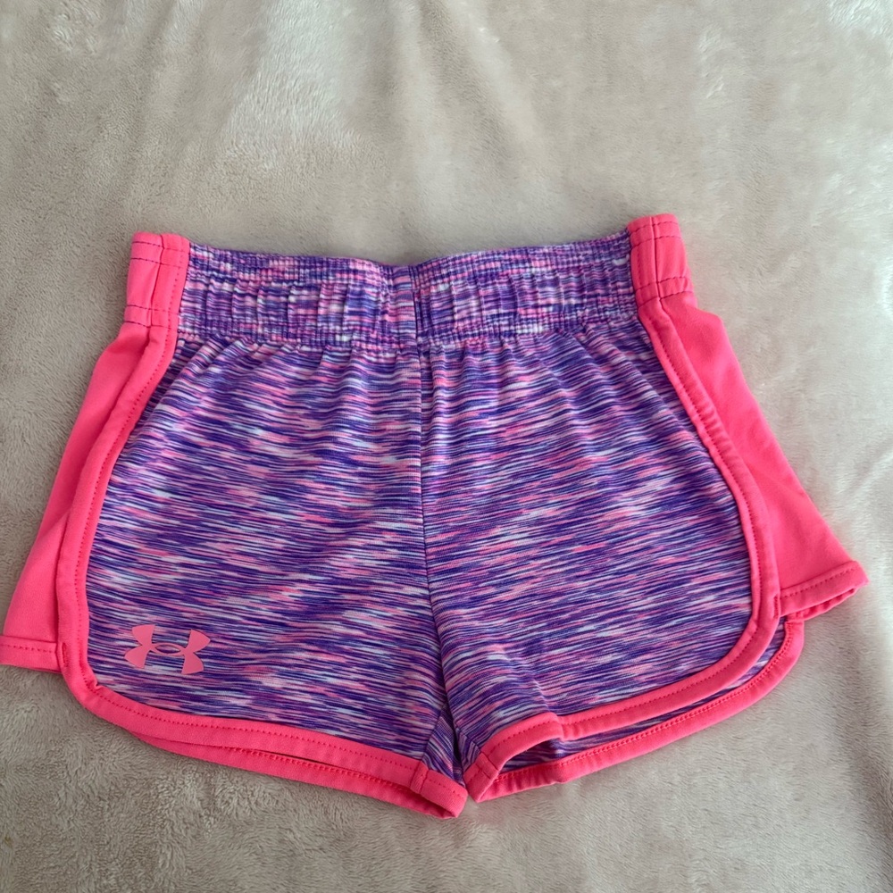 Under Armour Purple and Pink Athletic Shorts